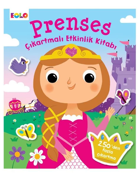 Prenses Çıkartmalı Etkinlik Kitabı Eolo Yayınları