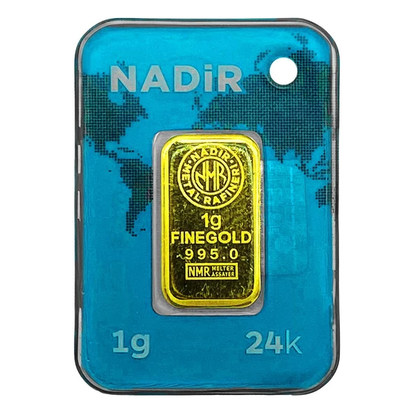 RimaGold 1 gr 24 Ayar NadirGold Gram Altın (Dikdörtgen) - 3