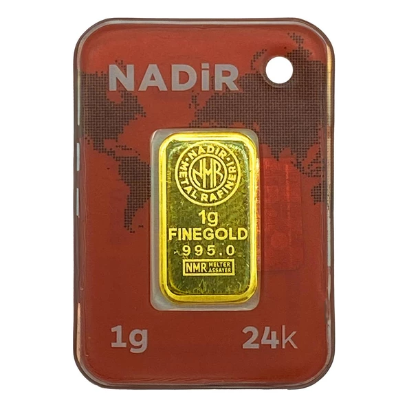 RimaGold 1 gr 24 Ayar NadirGold Gram Altın (Dikdörtgen)