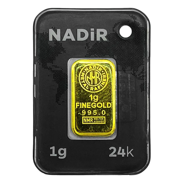 RimaGold 1 gr 24 Ayar NadirGold Gram Altın (Dikdörtgen) - 6