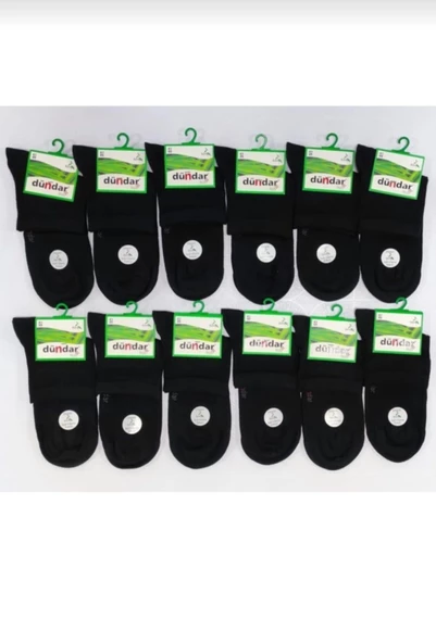DÜNDAR PLUS 4131 ERKEK BAMBU KISA KONÇ ÇORAP 12 ADET