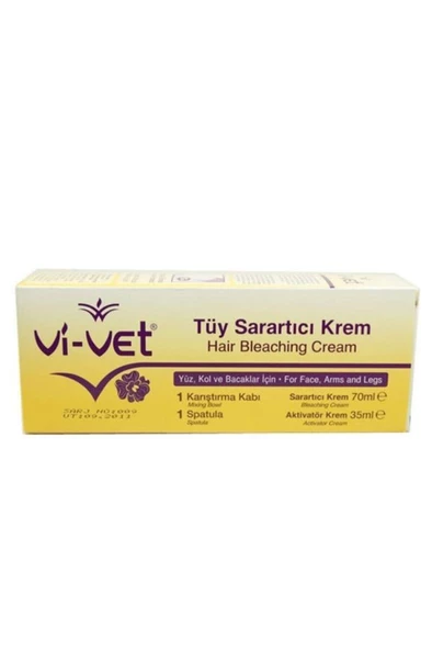 Vi-Vet Tüy Sarartıcı Krem 70 ml + 35 ml 1 Ad.