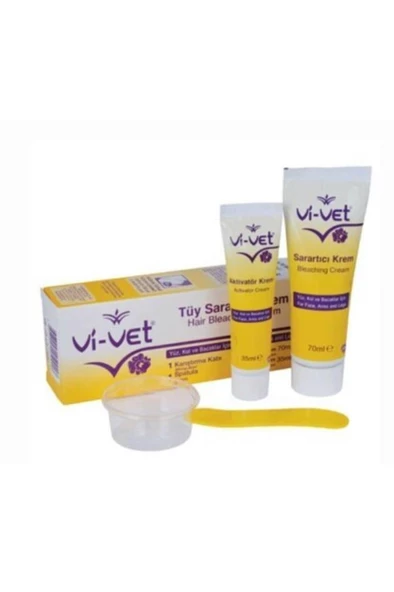 Vi-Vet Tüy Sarartıcı Krem 70 ml + 35 ml 1 Ad.