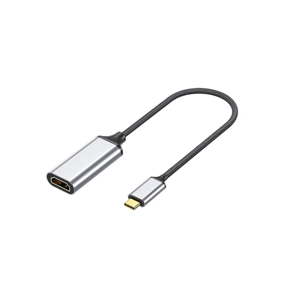 Zore QG05 8K 60 Hz Görüntü Kalitesi Type-C to HDMI Dönüştürücü 15cm - 3