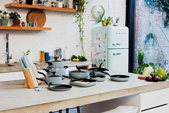 Berghoff Leo Slate Alüminyum Tencere 20 Cm - 4