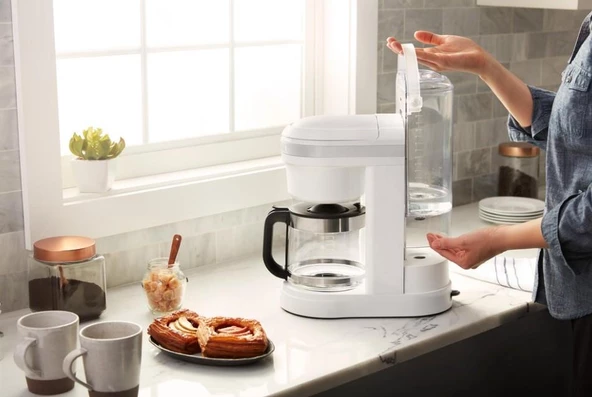 Kitchenaid Classic Filtre Kahve Makinesi 5KCM1208 White Ewh - 4