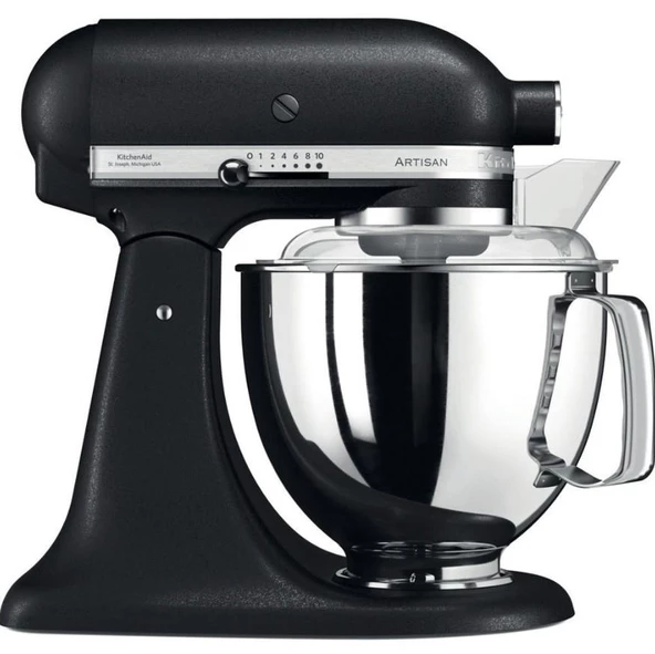 Kitchenaid Artisan 4,8 L Stand Mikser 5KSM175PS Cast Iron Black-EBK