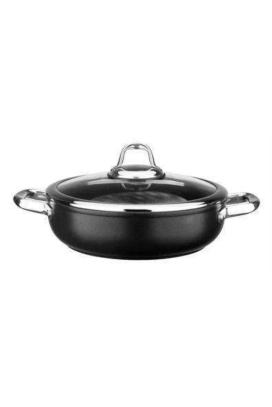 Leggno Mst2828st24bk  Master Titanium Sığ Tencere Siyah 24 Cm