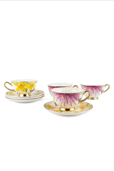 Mikasa Moor Spring  4'lü Çay Fincanı Seti - 4