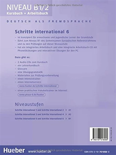 Schritte International 6 Niveau B1/2 - Resim 2