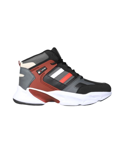 M.P. 232-1014 Erkek Siyah-Bordo (40-44) Basketbol Ayakkabı