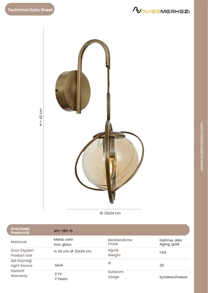 APLİK APL-185-G - 2