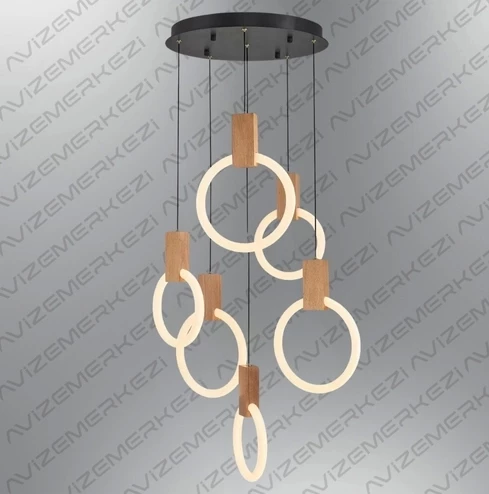 6'lı Sarkıt MEŞE ZC-314-6A