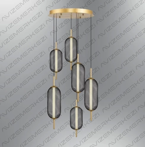 ZC-322-6G ALTILI AVİZE