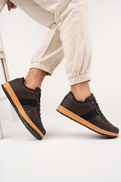 Muggo Jim Garantili Erkek Günlük Casual Bağcıklı Sneaker Spor Ayakkabı - 5