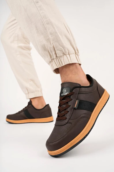 Muggo Jim Garantili Erkek Günlük Casual Bağcıklı Sneaker Spor Ayakkabı - 4