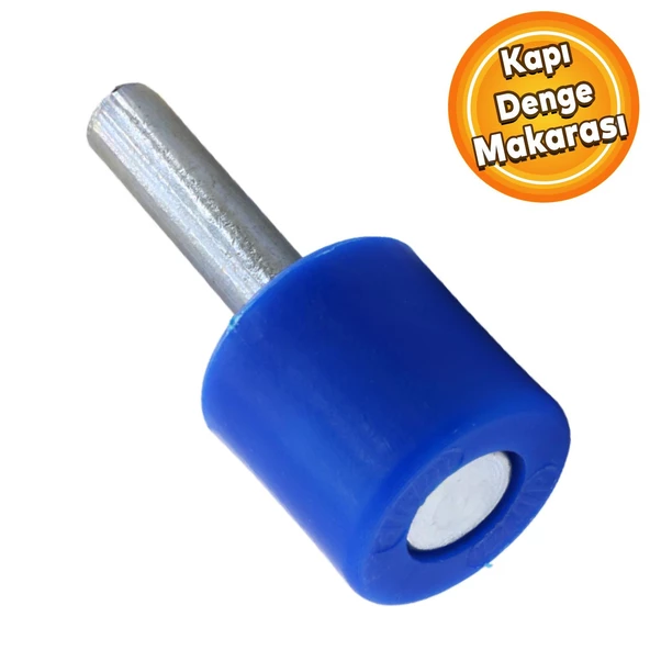 Sürgülü Sürmeli Demir Kapı Dış Bahçe Kapısı PVC Denge Bilyası Tekerleği Makara Plastik Metal Uç