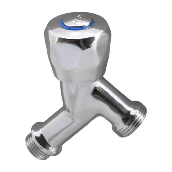 Kısa Musluk Lavabo Banyo Mutfak Musluğu Çeşme Çamaşır Bulaşık Makinesi Musluğu Hay Ucu Dişli - Resim 3