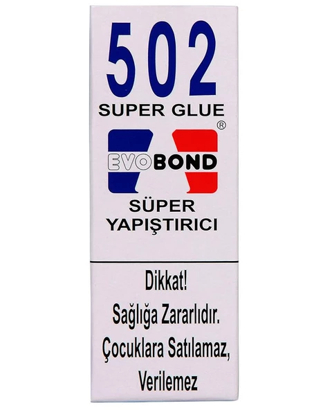 Evobond Glue Süper Hızlı 502 Japon Yapıştırıcısı 20 Gr - 4