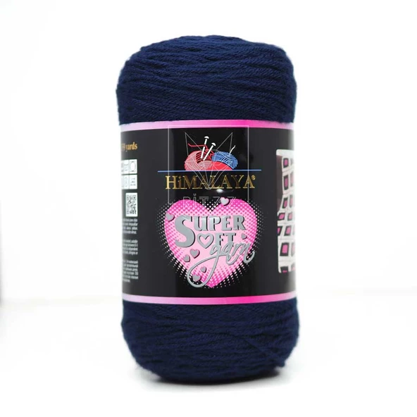 Himalaya Super Soft Yarn 80809 Lacivert ürün görseli 1