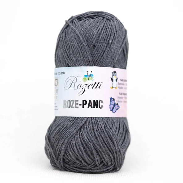 Rozetti Roze-Panç 40125 Koyu Gri ürün görseli 1