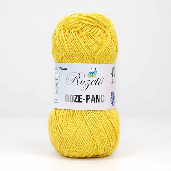 Rozetti Roze-Panç / Sarı / 40103