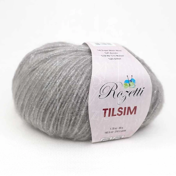 Rozetti Tılsım / Gri / 362-12 - Resim 2