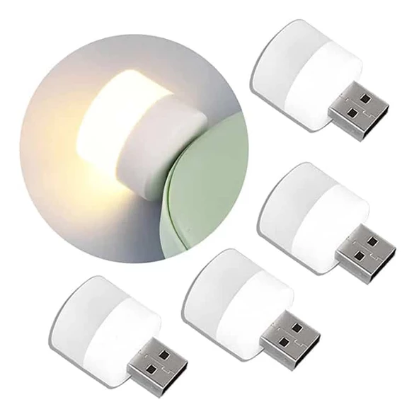 Mini taşınabilir USB LED lamba 5V 1.2W parlak okuma lambası gece lambası