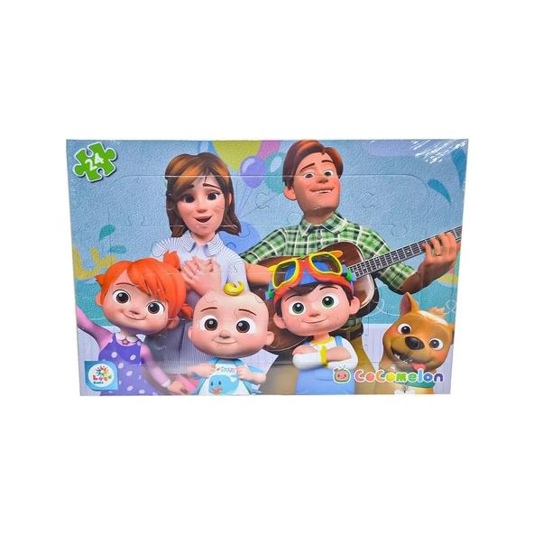 Cocomelon Lisanslı Frame Puzzle/Yapboz 24 Parça - 3
