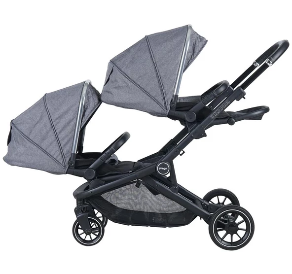 Prego 2223 İbiza Plus İkiz Bebek Arabası - 5