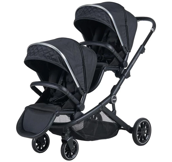 Prego 2223 İbiza Plus İkiz Bebek Arabası - 2