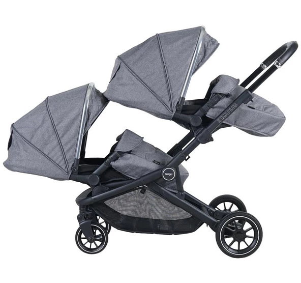 Prego 2223 İbiza Plus İkiz Bebek Arabası - 6