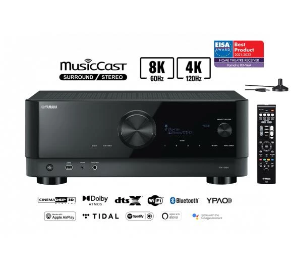 Yamaha RX-V6A 7.2 ch 8K AV Receiver - 4