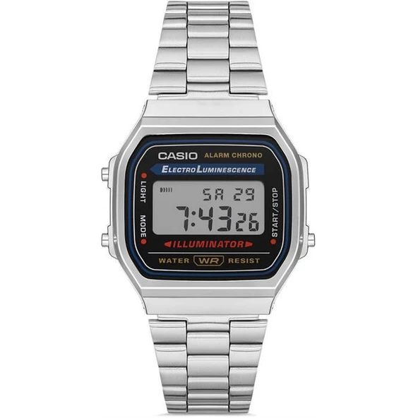 CASIO A168WA-1WDF DİJİTAL RETRO UNISEX KOL SAATİ