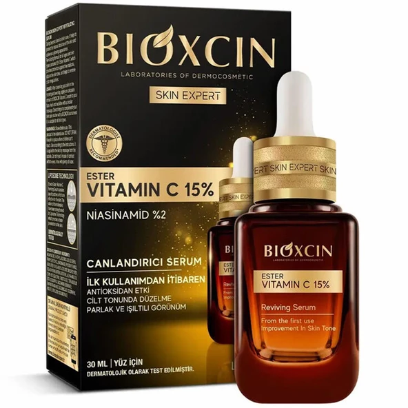 Bioxcin Skin Expert Ester Vitamin C %15 Canlandırıcı Serum 30 ml