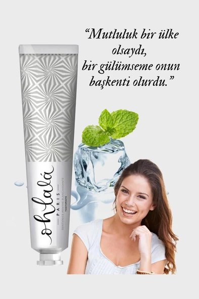 OHLALA Whitening Mint Diş Macunu 75ml - 5