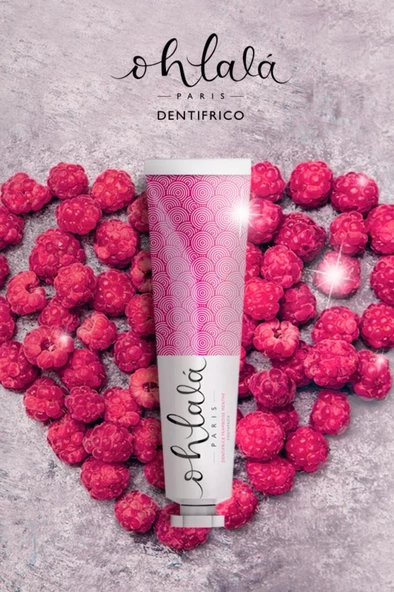 OHLALA Raspberry Mint (Ahududu-Nane) Diş Macunu 75ml - 7