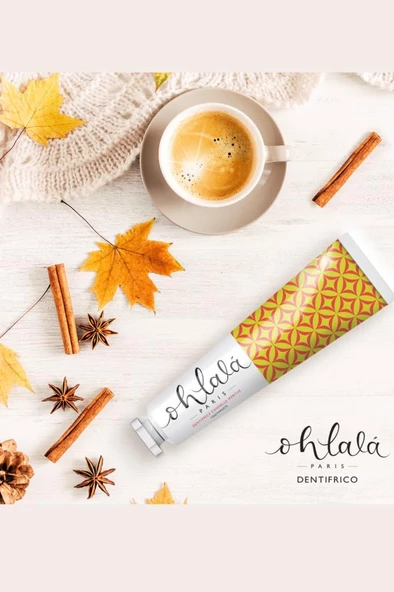 OHLALA Cinnamon Mint (Tarçın-Nane) Diş Macunu 75ml - Resim 5