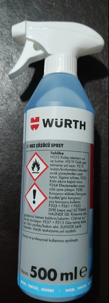 WÜRTH BUZ ÇÖZÜCÜ SPREY 500 ML. - 5