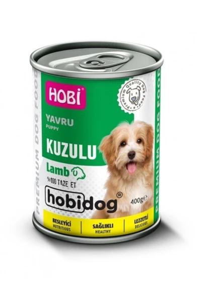 Hobi Hobidog Kuzu Etli Yavru Köpek Konservesi 400gr - 2