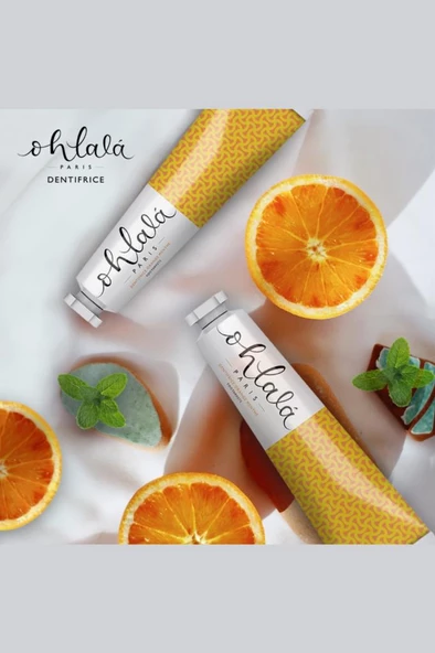 OHLALA Orange Mint (Portakal-Nane) Diş Macunu 75ml - 5