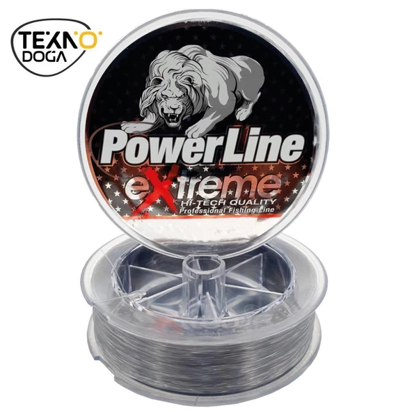 Powerline Extreme Misina 300m Monofilament Olta Misinası Gri - 2