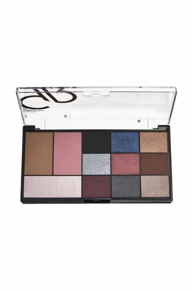 GOLDEN ROSE CITY STYLE FACE&EYE PALETTE SET-02 SMOKEY