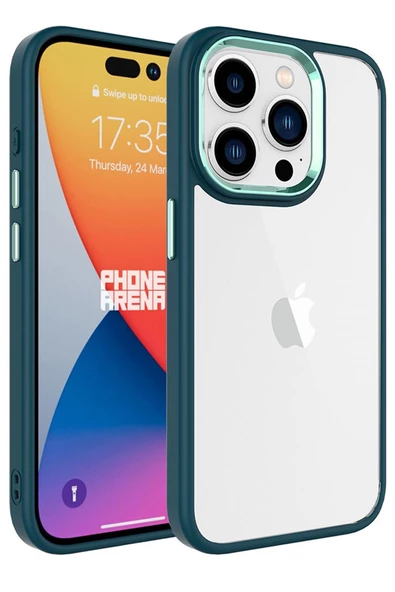 Apple iPhone 15 Pro Max Kılıf Krom Kılıf - 8