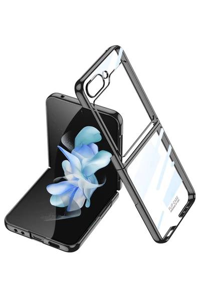 Galaxy Z Flip 5 Kılıf Kıpta Lensli Kılıf - 2