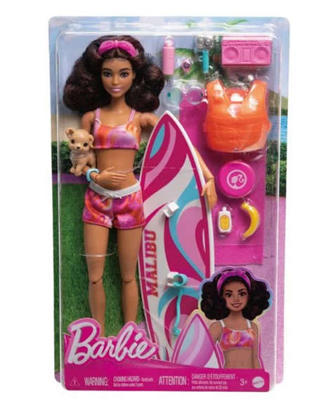 Barbie Sörf Yapıyor Oyun Seti HPL69