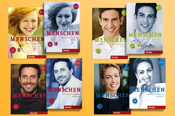 Menschen A1.1 + A1.2 + A2.1 + A2.2 + AR Teknolojisi ile Kolay Öğrenme ( 4 lü SET ) ürün görseli