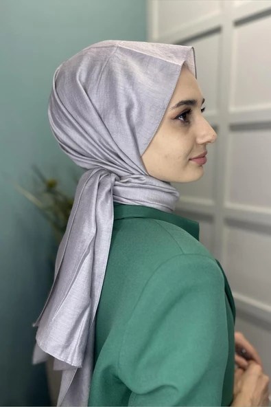 Organik Şal - Pamuk Tek Renk Şal TAŞ - 5