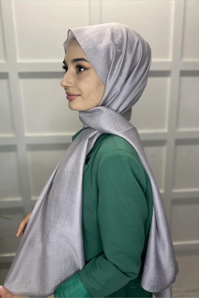 Organik Şal - Pamuk Tek Renk Şal TAŞ - 2