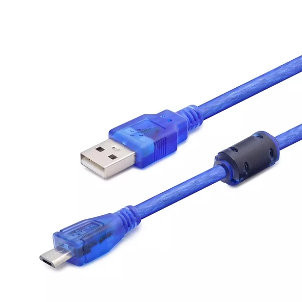 Şarj Kablo Usb To Mıcro Ps4 1.5mt Filtreli Hadron Hd-4403